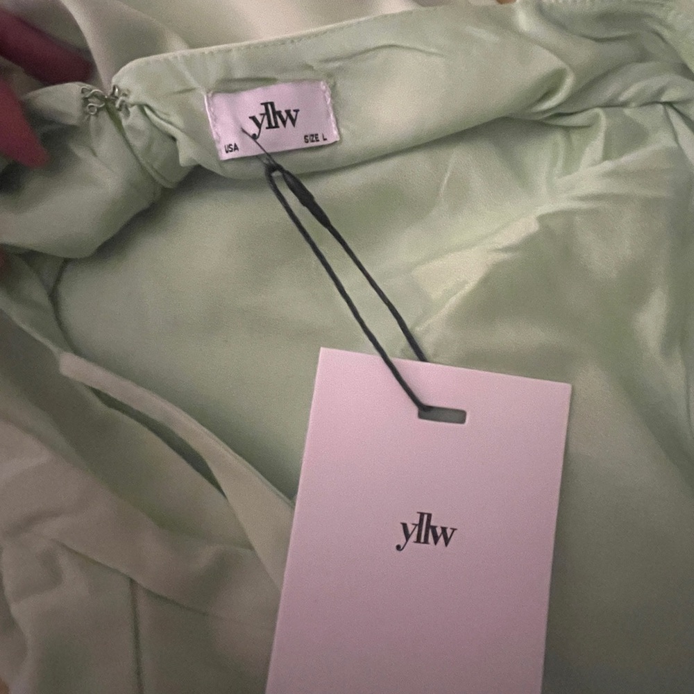 NWT - never worn - Chic Strappy Lime Green Maxi Dress - Picture 5 of 5